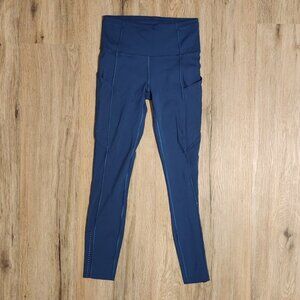 Lululemon Fast & Free 7/8 Tight II in Blue, Leggings, Pants